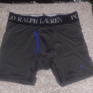 Polo by Ralph Lauren Black and Blue Boxer Briefs